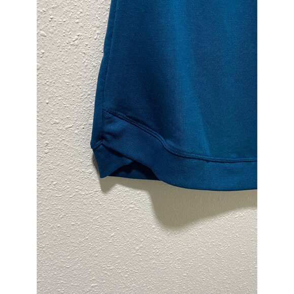 Danskin Women's Blue Athletic T-Shirt Short Sleeve Size XS Stretch - Picture 6 of 11
